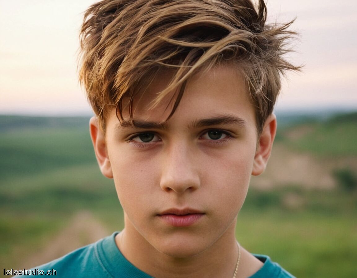 Jugendliche Messy-Haarschnitte für einen lässigen Vibe - Coole Frisuren für Jungs ab 13 » Trendsetter Looks