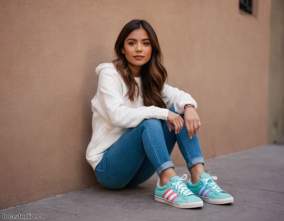 Trendy: Sneakers in vielen Farben - Coole Mode für kleine Frauen » Leger und lässig  